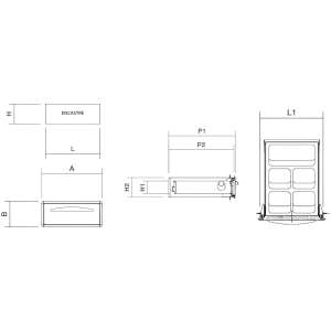 cajon neutro simple medidas