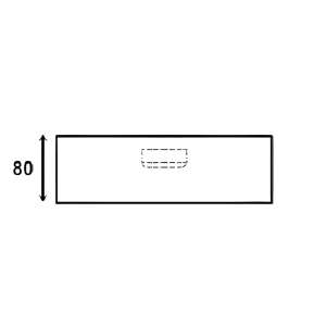 cesto perforado para cuba fregadero altura