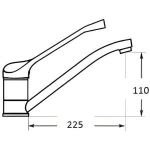 grifo gerontologico 2 aguas medidas